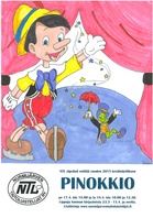 Pinokkio -näytöksen juliste